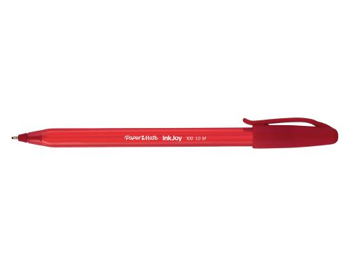 Esferografica paper mate inkjoy 100 ponta media trazo 1 mm vermelho , Papermate , 52731 , 3501170958100